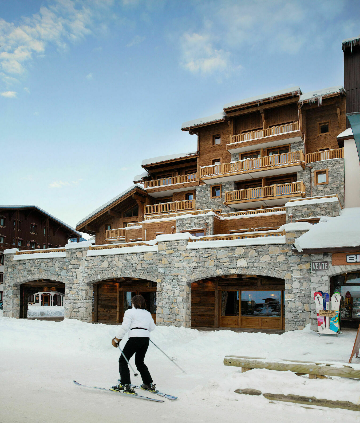 CGH Résidences&Spas La Ferme Du Val Claret Tignes Exterior foto
