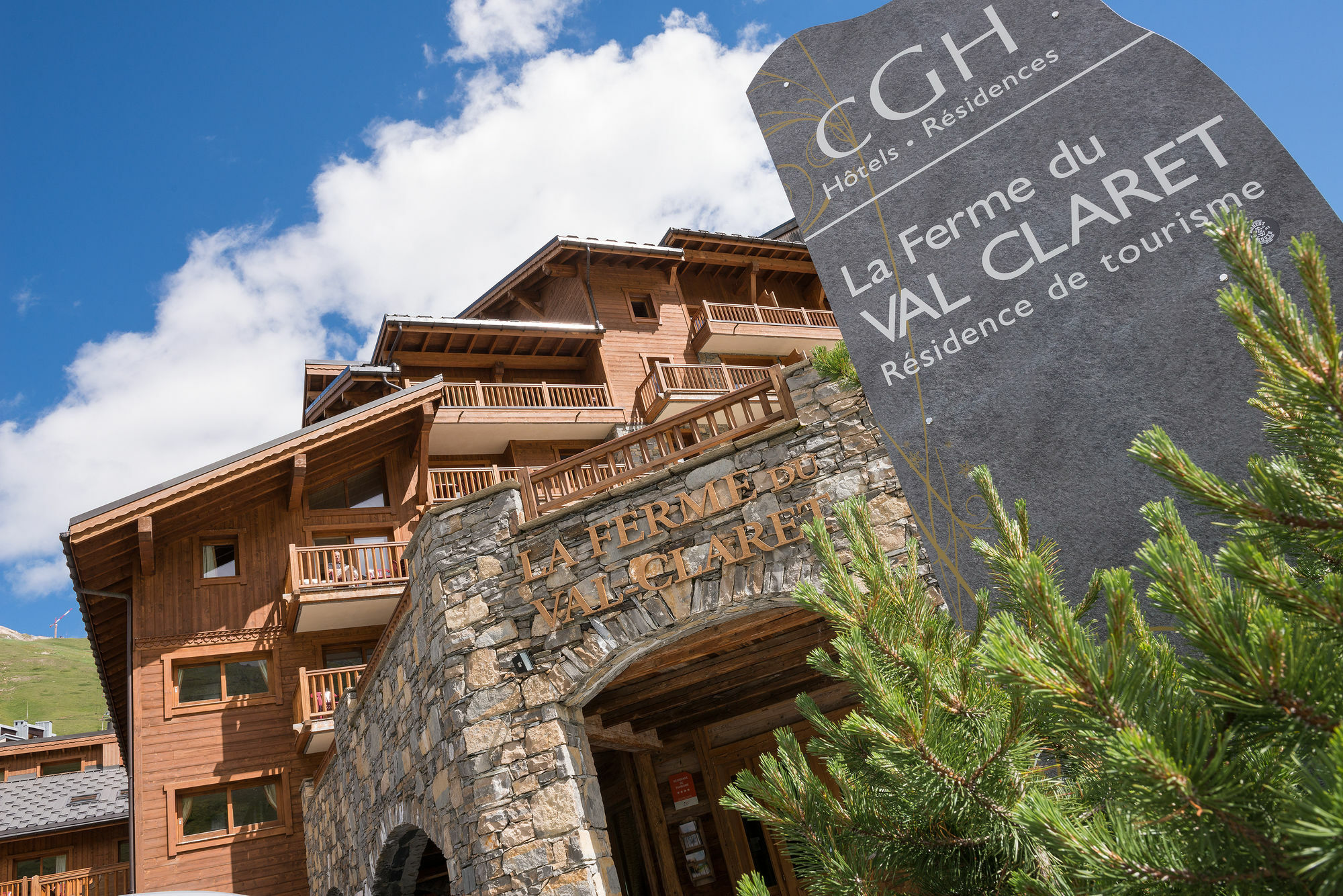 CGH Résidences&Spas La Ferme Du Val Claret Tignes Exterior foto