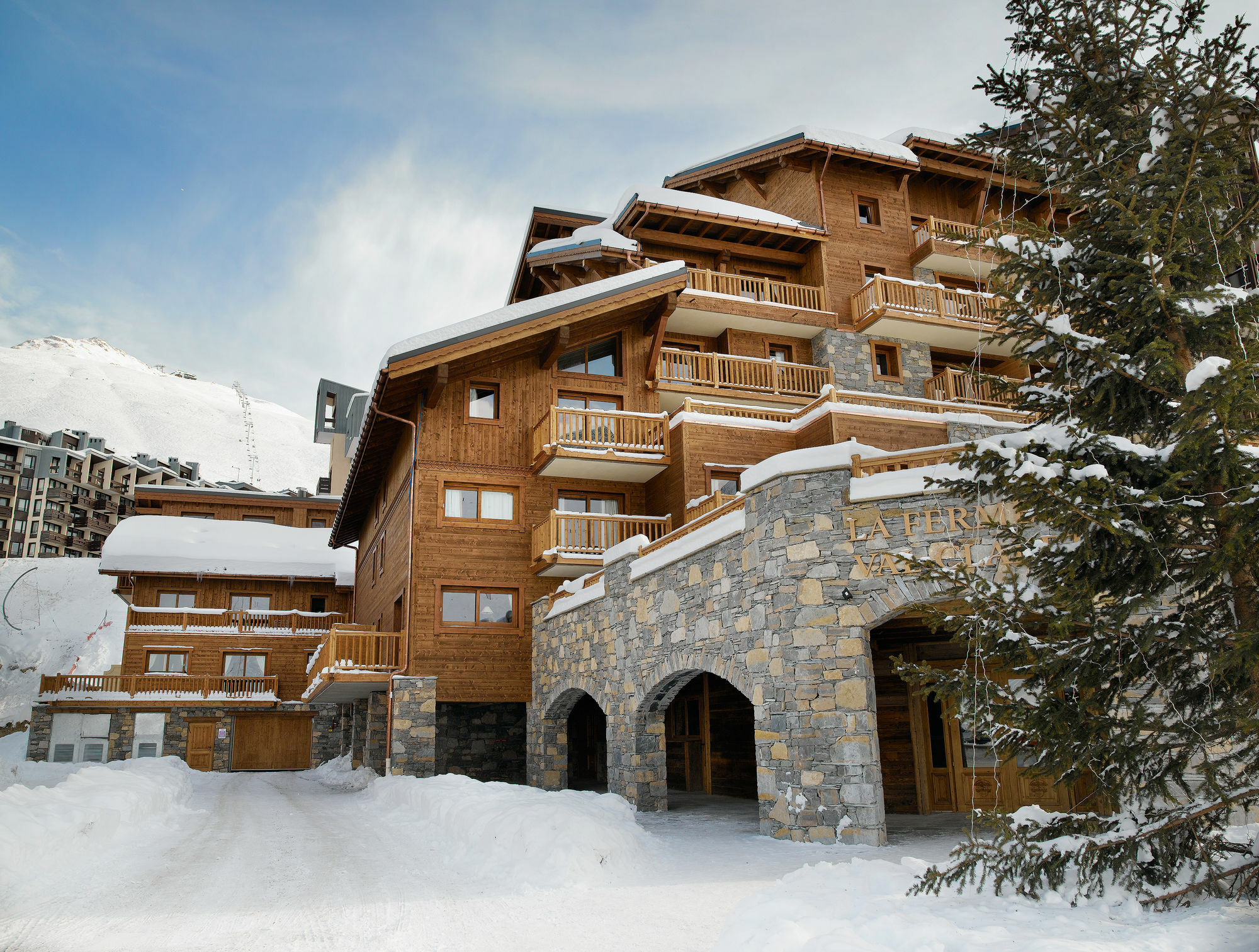 CGH Résidences&Spas La Ferme Du Val Claret Tignes Exterior foto