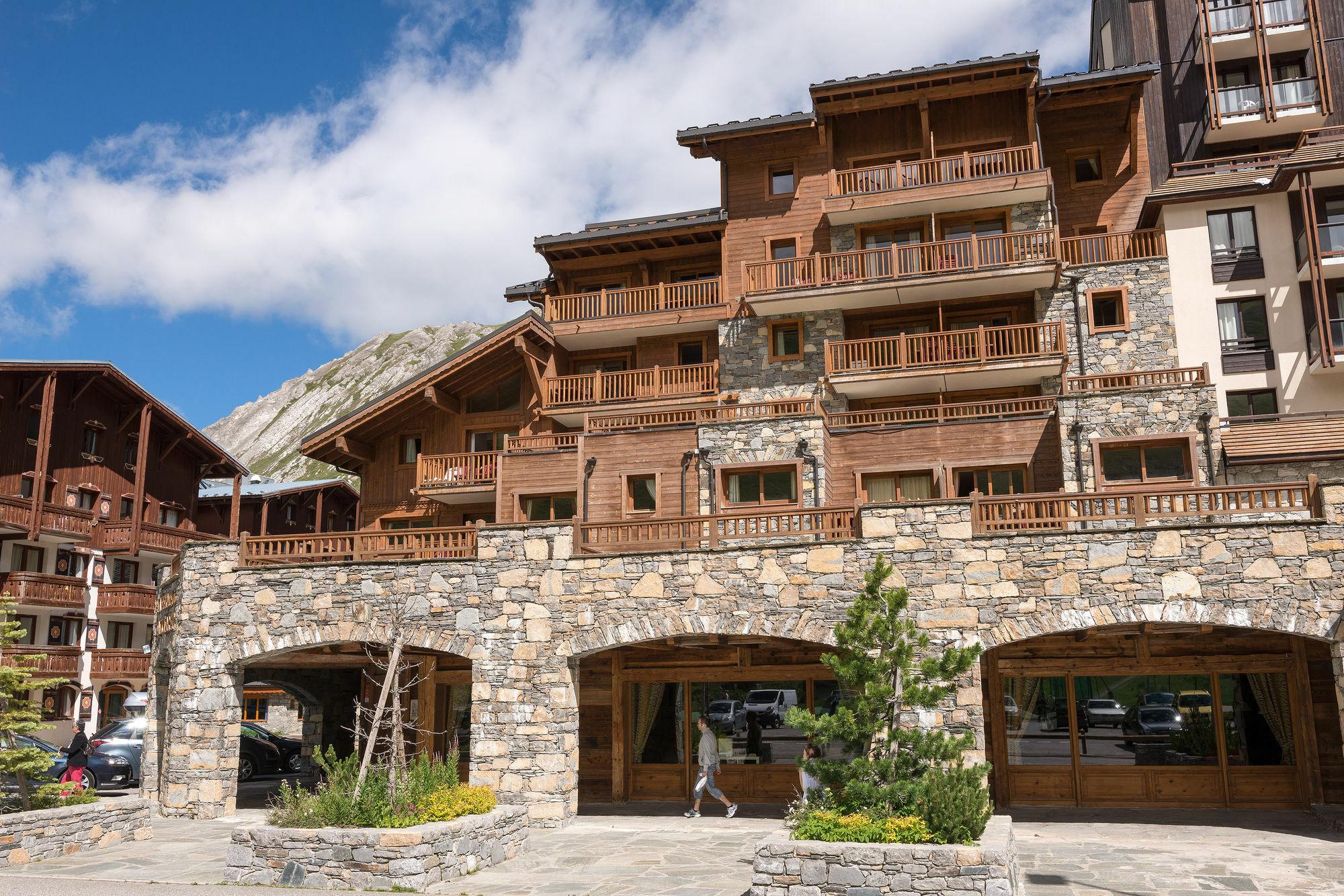 CGH Résidences&Spas La Ferme Du Val Claret Tignes Exterior foto