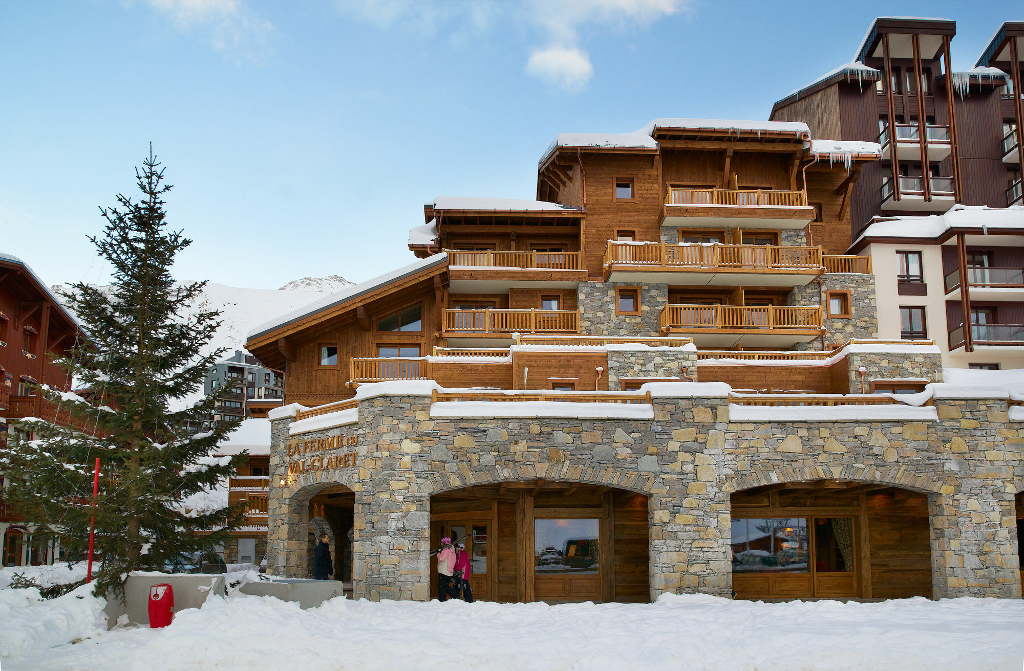 CGH Résidences&Spas La Ferme Du Val Claret Tignes Exterior foto